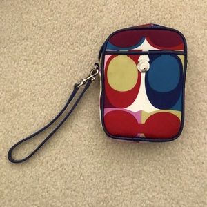 Coach wristlet